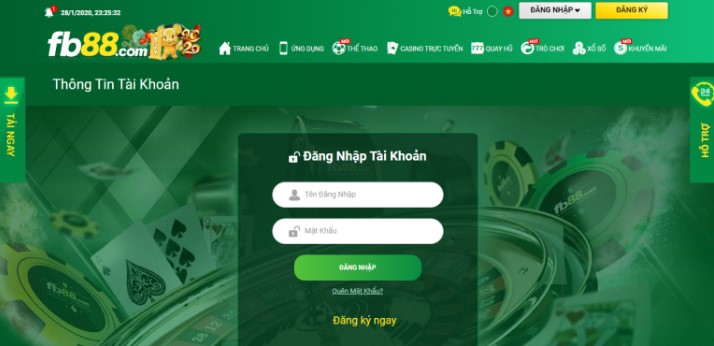 Chỉ dẫn Đăng nhập Fb88 mới nhất cho bạn